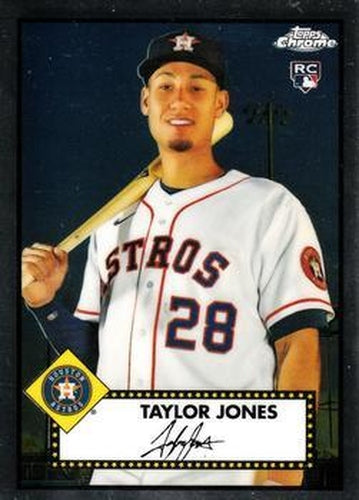 #56 Taylor Jones - Houston Astros - 2021 Topps Chrome Platinum Anniversary Baseball