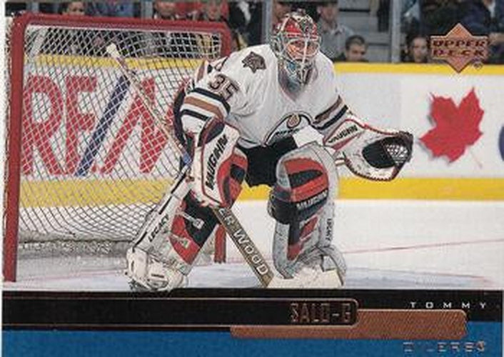 #56 Tommy Salo - Edmonton Oilers - 1999-00 Upper Deck Hockey