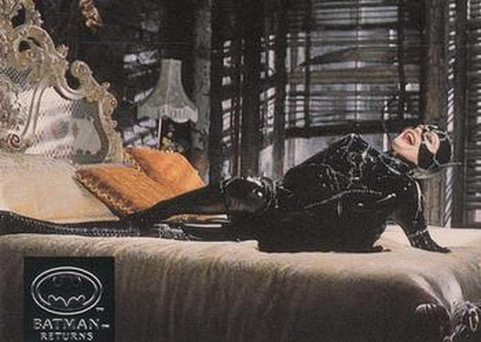 #56 Catwoman and The Penguin eventually team up t - 1992 Stadium Club Batman Returns