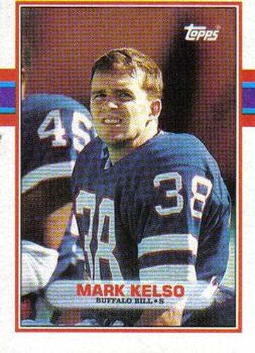 #56 Mark Kelso - Buffalo Bills - 1989 Topps Football