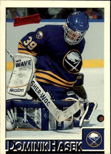 #56 Dominik Hasek - Buffalo Sabres - 1995-96 Bowman Hockey