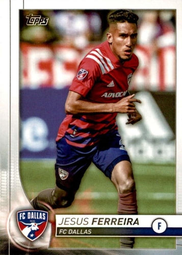 #56 Jesus Ferreira - FC Dallas - 2020 Topps MLS Soccer