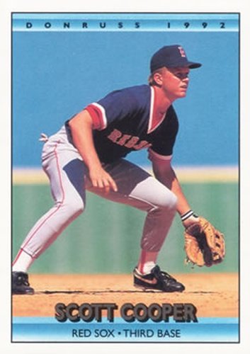 #570 Scott Cooper - Boston Red Sox - 1992 Donruss Baseball
