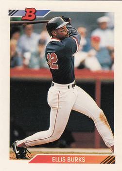 #570 Ellis Burks - Boston Red Sox - 1992 Bowman Baseball