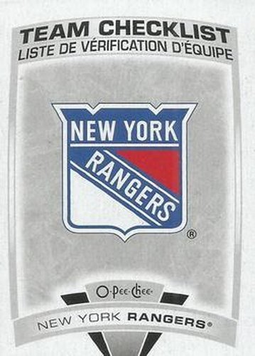 #570 New York Rangers - New York Rangers - 2019-20 O-Pee-Chee Hockey