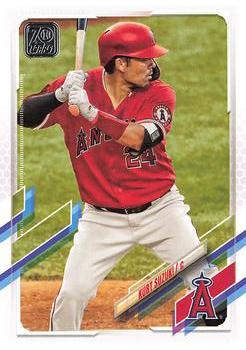 #571 Kurt Suzuki - Los Angeles Angels - 2021 Topps Baseball