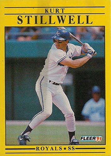 #571 Kurt Stillwell - Kansas City Royals - 1991 Fleer Baseball