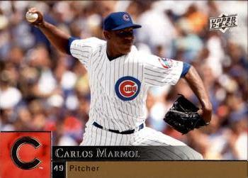 #572 Carlos Marmol - Chicago Cubs - 2009 Upper Deck Baseball