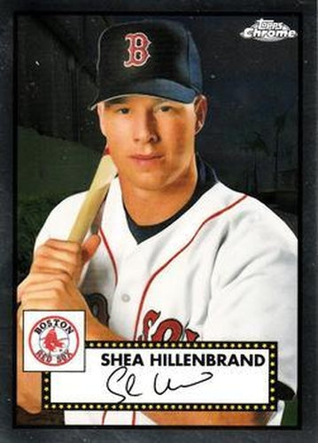 #572 Shea Hillenbrand - Boston Red Sox - 2021 Topps Chrome Platinum Anniversary Baseball
