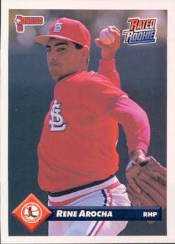 #572 Rene Arocha - St. Louis Cardinals - 1993 Donruss Baseball