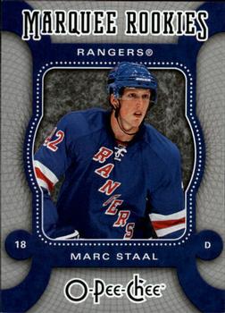 #572 Marc Staal - New York Rangers - 2007-08 O-Pee-Chee Hockey