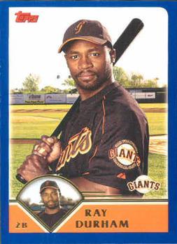 #573 Ray Durham - San Francisco Giants - 2003 Topps Baseball