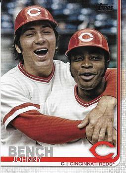#573b Johnny Bench - Cincinnati Reds - 2019 Topps Baseball