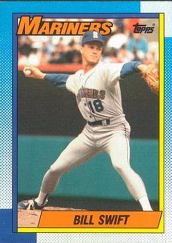 #574 Bill Swift - Seattle Mariners - 1990 O-Pee-Chee Baseball