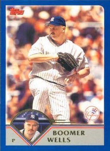 #574 Boomer Wells - New York Yankees - 2003 Topps Baseball