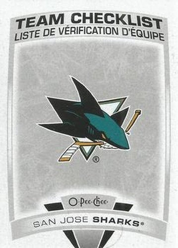 #574 San Jose Sharks - San Jose Sharks - 2019-20 O-Pee-Chee Hockey