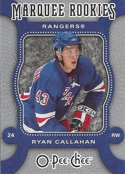#574 Ryan Callahan - New York Rangers - 2007-08 O-Pee-Chee Hockey