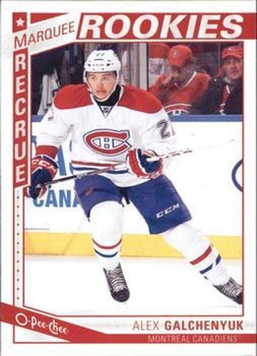 #575 Alex Galchenyuk - Montreal Canadiens - 2013-14 O-Pee-Chee Hockey
