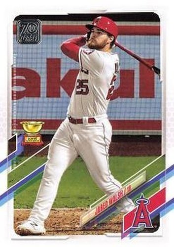 #575 Jared Walsh - Los Angeles Angels - 2021 Topps Baseball