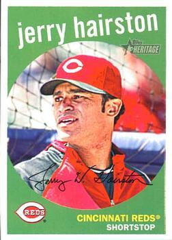 #575 Jerry Hairston - Cincinnati Reds - 2008 Topps Heritage Baseball