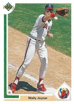 #575 Wally Joyner - California Angels - 1991 Upper Deck Baseball