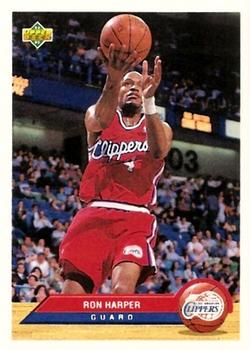 #P19 Ron Harper - Los Angeles Clippers - 1992-93 Upper Deck McDonald's Basketball