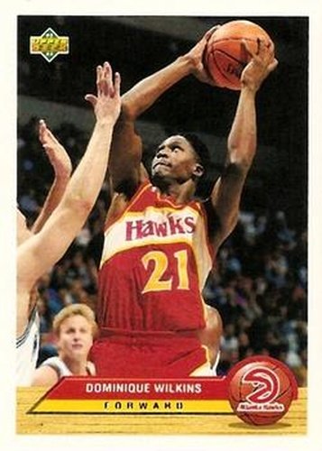 #P1 Dominique Wilkins - Atlanta Hawks - 1992-93 Upper Deck McDonald's Basketball