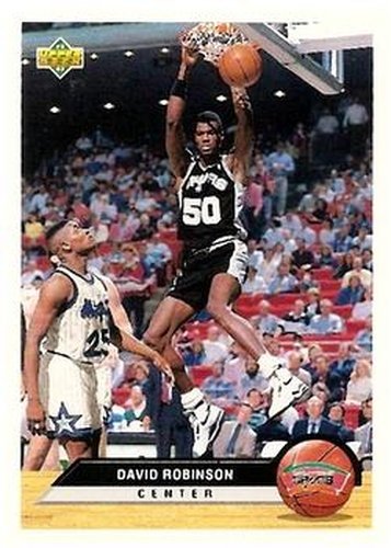 #P37 David Robinson - San Antonio Spurs - 1992-93 Upper Deck McDonald's Basketball