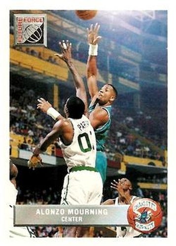 #P44 Alonzo Mourning - Charlotte Hornets - 1992-93 Upper Deck McDonald's Basketball