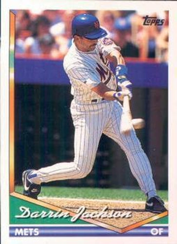 #576 Darrin Jackson - New York Mets - 1994 Topps Baseball