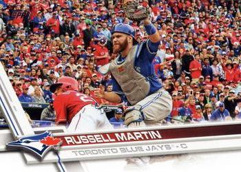 #576 Russell Martin - Toronto Blue Jays - 2017 Topps Baseball