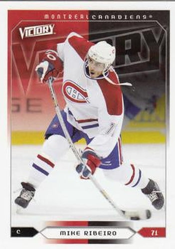 #105 Mike Ribeiro - Montreal Canadiens - 2005-06 Upper Deck Victory Hockey