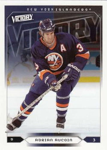 #126 Adrian Aucoin - New York Islanders - 2005-06 Upper Deck Victory Hockey