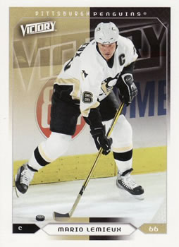#155 Mario Lemieux - Pittsburgh Penguins - 2005-06 Upper Deck Victory Hockey