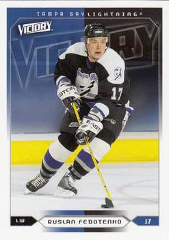 #177 Ruslan Fedotenko - Tampa Bay Lightning - 2005-06 Upper Deck Victory Hockey