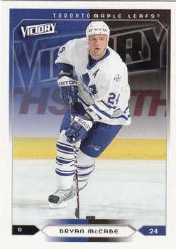 #182 Bryan McCabe - Toronto Maple Leafs - 2005-06 Upper Deck Victory Hockey