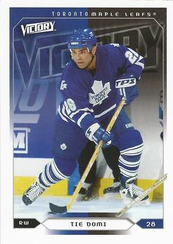 #185 Tie Domi - Toronto Maple Leafs - 2005-06 Upper Deck Victory Hockey