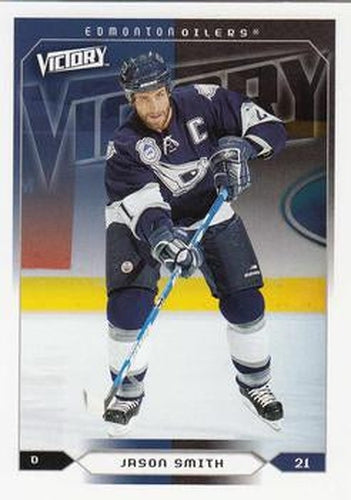 #81 Jason Smith - Edmonton Oilers - 2005-06 Upper Deck Victory Hockey