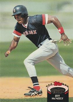 #577 Jeff McNeely - Boston Red Sox - 1992 Stadium Club Baseball