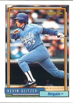 #577 Kevin Seitzer - Kansas City Royals - 1992 O-Pee-Chee Baseball