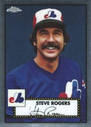 #577 Steve Rogers - Montreal Expos - 2021 Topps Chrome Platinum Anniversary Baseball