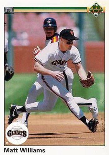 #577 Matt Williams - San Francisco Giants - 1990 Upper Deck Baseball