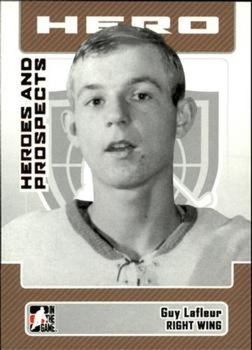 #13 Guy Lafleur - Quebec Remparts - 2006-07 In The Game Heroes and Prospects Hockey