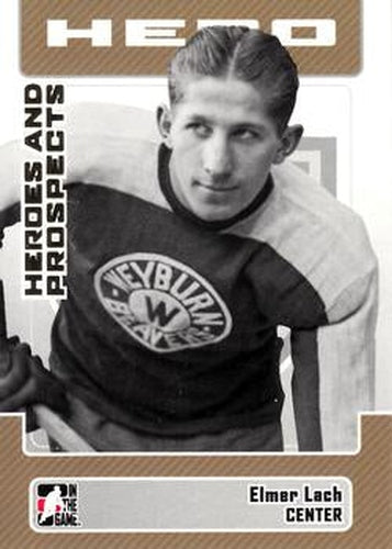 #1 Elmer Lach - Weyburn Beavers - 2006-07 In The Game Heroes and Prospects Hockey