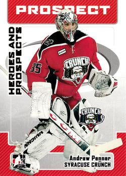 #50 Andrew Penner - Syracuse Crunch - 2006-07 In The Game Heroes and Prospects Hockey