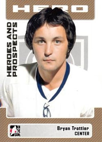 #7 Bryan Trottier - Swift Current Broncos - 2006-07 In The Game Heroes and Prospects Hockey