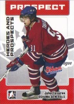 #82 John Tavares - Oshawa Generals - 2006-07 In The Game Heroes and Prospects Hockey