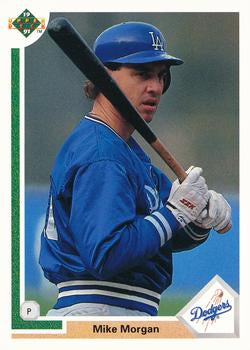 #578 Mike Morgan - Los Angeles Dodgers - 1991 Upper Deck Baseball