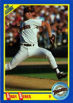 #578 Andy Benes - San Diego Padres - 1990 Score Baseball