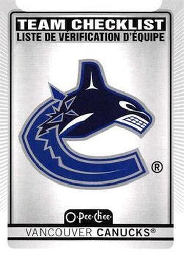 #578 Vancouver Canucks - Vancouver Canucks - 2021-22 O-Pee-Chee Hockey